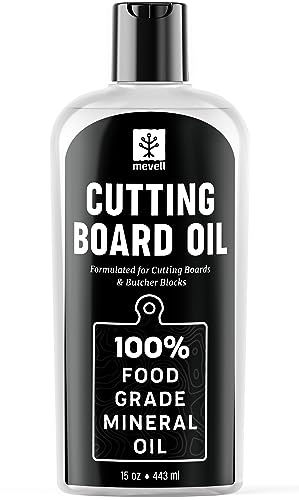 Made in USA Food Grade Mineral Oil and Conditioner for Cutting Boards