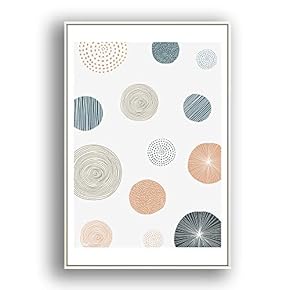 Framed Canvas Wall Art Abstract for Living...