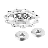 Kwok 11Tooth MTB Ceramic Bearing Jockey Wheel Pulley Road Bicycle Bike Derailleur (White)