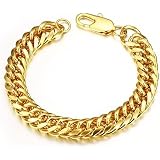 JewelOra Gold Plated Bracelet DT-PS946 For Men