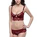 Shitagi New Intimates Underwear Women Fashion Bra Set Sexy Lace Bra and Brief Set Transparent Underwear Set