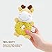 TUMAMA Baby Toys for 3, 6, 9, 12 Months Newborn, Soft Cute Stuffed Animal Rattles for Baby and Infant Developmental Hand Grip, 4 PCS
