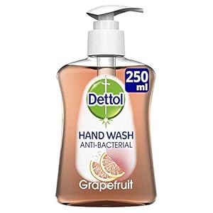 Dettol-Moisture-Antibacterial-Hand-Wash-Soap-Grapefruit-Dispensing-Pump-250-ml Dettol Moisture Anti Hand Wash Soap Dispensing Pump, 250 ml, Grapefruit, 1 Count