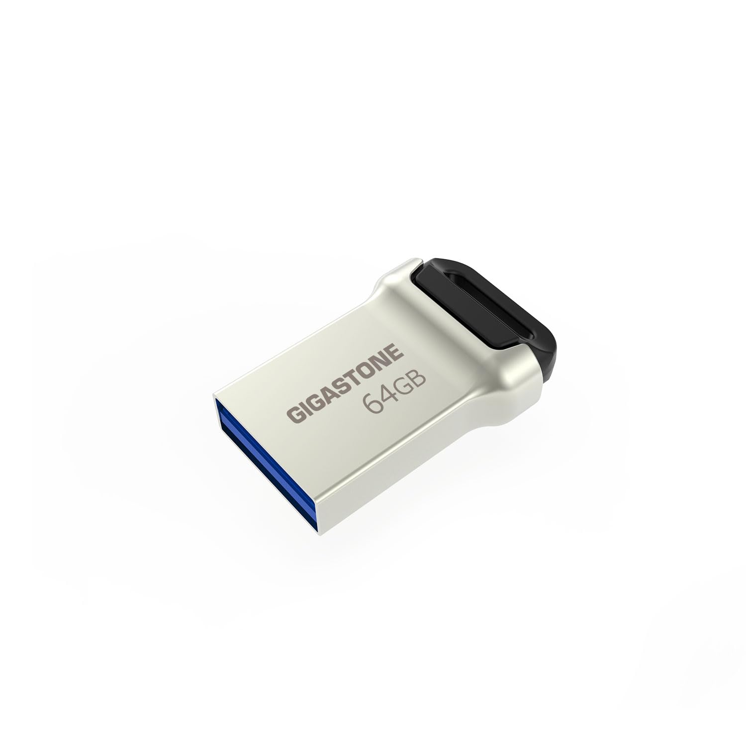 【GIGASTONE】Z90 64GB USB 3.2 Gen 1 Flash Drive, Mini Fit Metal Waterproof Compact Pen Drive, Reliable Performance Thumb Drive, USB 2.0/3.0/3.1 Interface Compatible