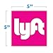 Wall26 Lyft Driver Magnet - Set of 2 - 5
