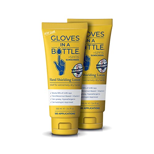 Gloves In A Bottle Shielding Lotion Sunscreen SPF 15, 3.4 ounces (Set