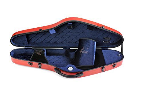 image for Violin Hard CaseAileen 4/4 Full Size Luxury Fiberglass with Hygrometer