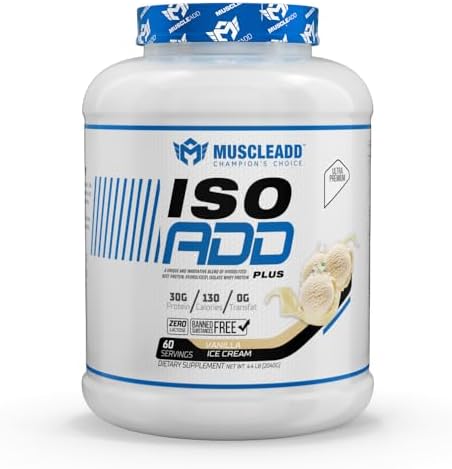 Muscle Add | ISO ADD | Whey Protein | Blend of Hydrolysed & Isolate ...
