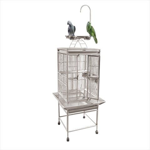 A&E Cage Company 18" X 18" Play Top Bird Cage in Sandstone