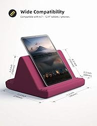 Lamicall Tablet Pillow Stand, Pillow Soft Pad for