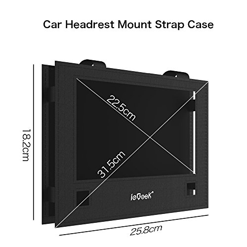 ieGeek-Car-Headrest-Mount-Holder-Strap-Case-for-Swivel-Flip-Style-Portable-DVD-Player-Fit-for-ieGeek-115-inch-DVD-Player