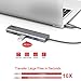 USB C Hub, RCA USB C Adapter, 4K USB C to HDMI, 3 USB 3.0 Ports, SD/TF Card Readers, Compatible with MacBook Pro, Chromebook, XPS, Laptop and More USB Type C Devices
