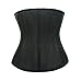 Atbuty Latex Waist Training Cincher Corset 25 Steel Boned Workout Body Shaper for Women