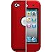 OtterBox Defender Series Hybrid Case for iPod touch 4G (Black/Red)