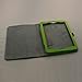 Mama Mouth PU Leather Folio 2-Folding Stand Cover for Insignia Flex 8 Bundle with Stylus - Green