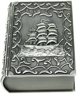 Antique Premium Quality Multipurpose Trinket Box Jewelry Box Gift Decorations Artwork Handicrafts Handmade Decorative Book Shaped Jewelry Box – Gifts