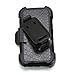 NEW Supper Rugged Shock-proof Hybrid Swivel Ring Kickstand Case w/ Belt Clip Holster for Samsung Galaxy S4 Mini - Very Protective from drops or bumps & Dustproof (Shock&Bump-proof Case - Black and Green)