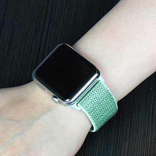 image for ATUP Compatible Apple Watch Band 38mm 40mm 42mm 44mm, Soft Breathable 