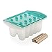 Sweet Creations Popsicle Maker Set with Wooden Sticks, Blue