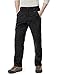 CQR Men's Tactical Pants Lightweight EDC Assault Cargo, Duratex(tlp104) - Black, 32W/30L