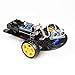 UCTRONICS Smart Robot Car Kit for Arduino Automatic Avoidance of Obstacles with UNO R3, 2-Wheel Drives, HC-SR04 Ultrasonic Sensor, L293D Motor Control Shield, Micro Servo Motor 9g