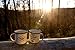 Gentlemen's Hardware Enamel Camping Espresso Mug Set of 2, Cream (5 Ounces)