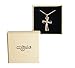 Cos2be Cubic Zirconia Faith Hope Love Cross Pendant Necklace (Rose gold tone)