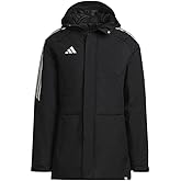 adidas Soccer Condivo 22 Stadium Parka Jacket - Water-Repellent, Adjustable Hood and Cuffs,100% Recycled Materials (US, Alpha, X-Large, Regular, Regular)