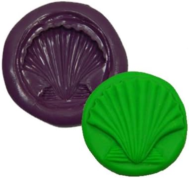 Paula Radke Silicone Mold- Chevron Shell Small