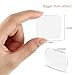 Eastar Moon Gels for Drums 16 Pieces Drum Gel Pads Drum Gel Dampeners Electric Drum Pad Mute Clear for Drum Tone Control (EAC-003)