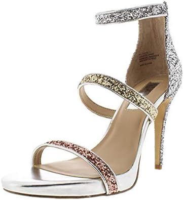 silver sandals size 3