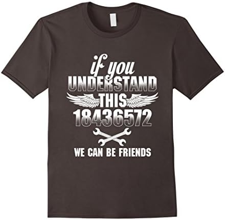 Mens Mechine Funny T-Shirt for Men-Firing order gift for Mechanic 3XL Asphalt