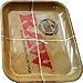 Raw Rolling Tray + Raw 110mm Roller + Raw King Size Rolling Papers + Hydrostone Natural Terracotta Humidifying Stone + Rolling Tips +200pc Unrefined Cotton Cigarette Filter, Large Bundle