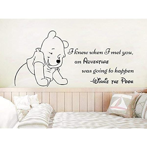 Classic Winnie The Pooh Quote Wall Decal Shila Stories
