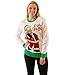 The Simpsons Homer Doh Ho Ho Off-White Ugly Christmas Sweater (Adult Medium)