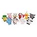 Baynne 1pcs Soft Plush Animal Finger Puppets Baby Story Time Velvet Animal Style for Toddlers