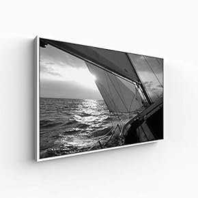 Canvas Wall Art for Living Room, Bedroom Black and White Construction Framed Canvas Prints for Home Decoration Ready to Hang - 16x24 inches