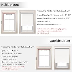GENIMO 100% Blackout Blinds for Indoor