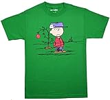 Peanuts Charile Brown Christmas Tree Vigil T-shirt