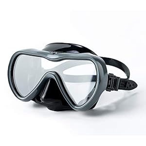 Rongbenyuan Swimming Mask Goggles with Nose Cover Diving Scuba Snorkel Mask Dry Top Snorkel Set Kids Youth Adult