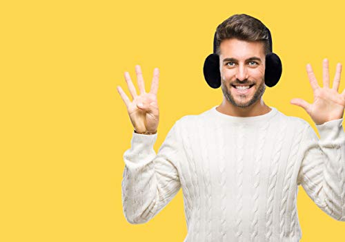 Simplicity Unisex Warm Faux Furry Winter Outdoor EarMuffs Foldable Ear Warmer - Image 5