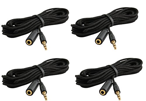 Trebisky Quiz Answer Game Buzzer Standalone System w/ LED Light Buttons 8-Player 3ft Cables (4-Pack Extension)