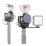 ULANZI V2 Pro Vlogging Case for Gopro,Vlog Setup Housing Frame Shell Cage Support ND Filters 2 Cold Shoe Mount Protective Lens Cover w 1/4'' Tripod Screw for Gopro HERO 7 6 5 Action Camera Accessories