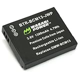 Wasabi Power Battery for Panasonic DMW-BCM13, DMW-BCM13PP and Panasonic Lumix DMC-FT5, DMC-LZ40, DMC-TS5, DMC-TS6, DMC-TZ37, DMC-TZ40, DMC-TZ41, DMC-TZ55, DMC-TZ60, DMC-ZS27, DMC-ZS30, DMC-ZS35, DMC-ZS40, DMC-ZS45, DMC-ZS50