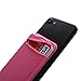 CHEAP SUNDAY Cell Phone Pocket Self Adhesive Card Holder Stick On Wallet Sleeve with Adhesive Stretchy Phone Wallet Card ID Credit Card ATM Card Holder for iPhone and Android (Pink)