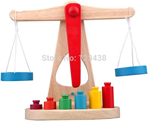 Wooden Balance Scale Yakuchinone Brinquedos Educativos Libra Pendulum Early Learning Weight Child Kids Intelligence Toys