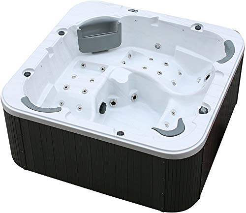 DEKO VERTRIEB BAYERN XXL Luxus SPA LED Whirlpool Set 215x215 Farblicht Outdoor Indoor Pool 5 Personen inkl. Spedition – Bild 8
