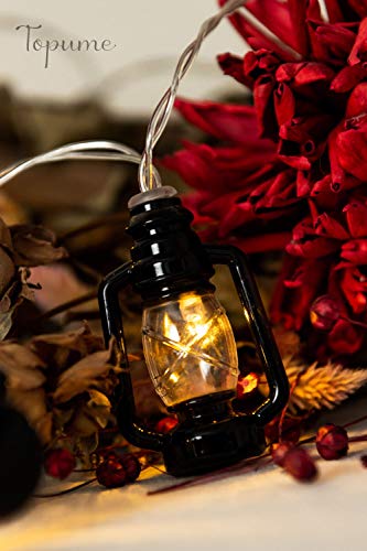 TopWan 20-Lights Lantern-Mini Kerosene String for Festival Christmas Halloween Party Wedding Decoration - Thumbnail 2