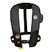 Mustang Survival Corp Inflatable PFD with HIT (Auto Hydrostatic), Black/Carbon