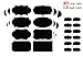 52 Chalkboard Labels with White Liquid Chalk Marker Pen for Jars, Reusable Durable Self-Adhesive Stickers - Best Solution to Organize Your Place!